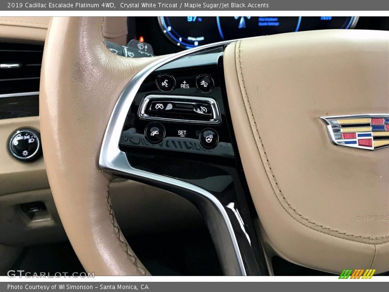  2019 Escalade Platinum 4WD Steering Wheel