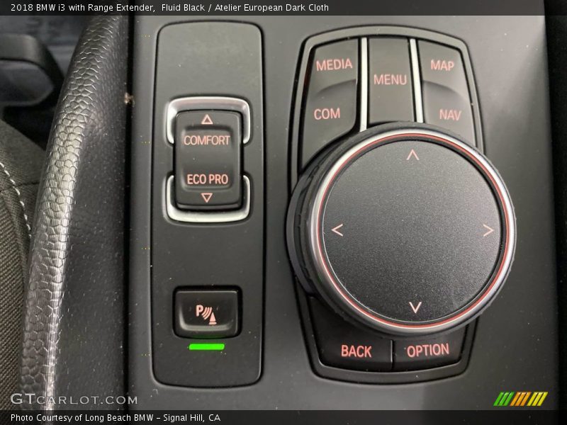 Fluid Black / Atelier European Dark Cloth 2018 BMW i3 with Range Extender