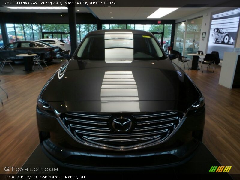 Machine Gray Metallic / Black 2021 Mazda CX-9 Touring AWD