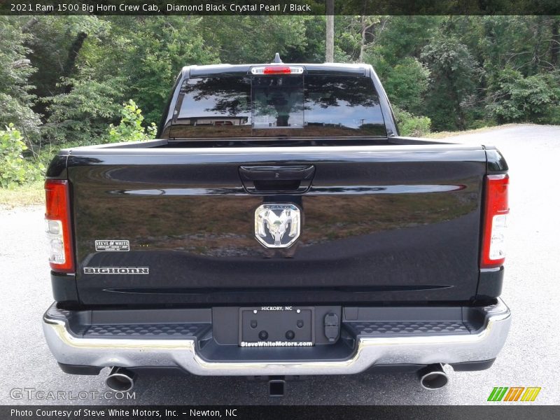 Diamond Black Crystal Pearl / Black 2021 Ram 1500 Big Horn Crew Cab