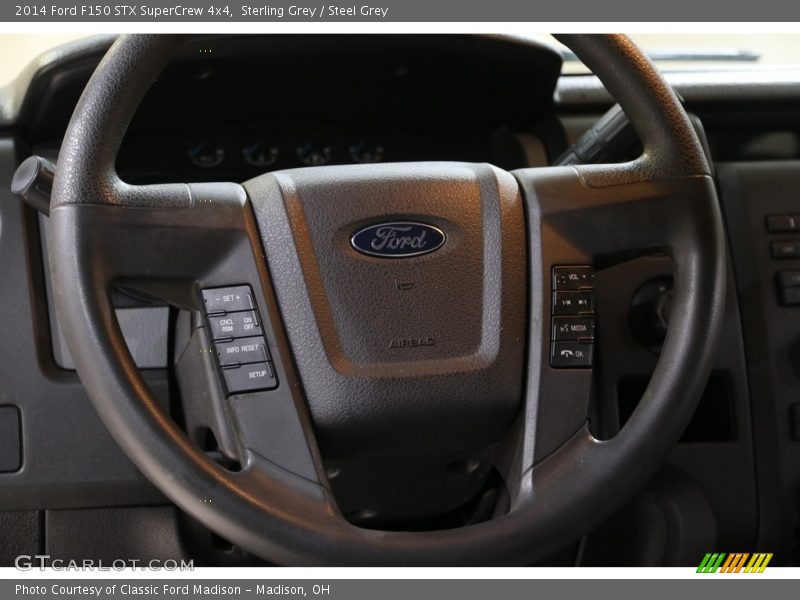 Sterling Grey / Steel Grey 2014 Ford F150 STX SuperCrew 4x4