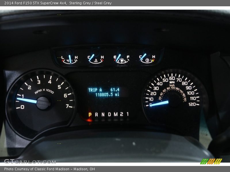 Sterling Grey / Steel Grey 2014 Ford F150 STX SuperCrew 4x4