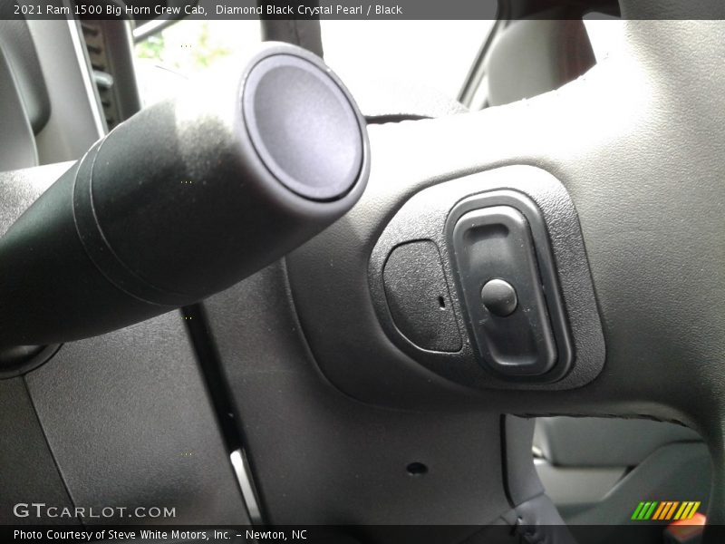 Diamond Black Crystal Pearl / Black 2021 Ram 1500 Big Horn Crew Cab