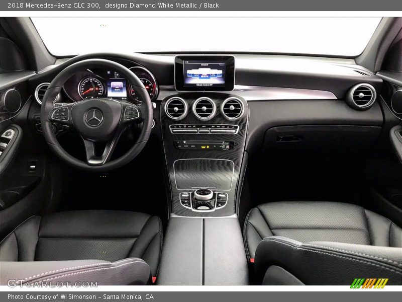 Dashboard of 2018 GLC 300