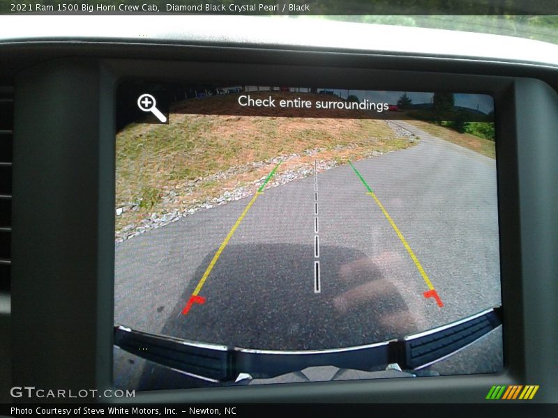 Diamond Black Crystal Pearl / Black 2021 Ram 1500 Big Horn Crew Cab