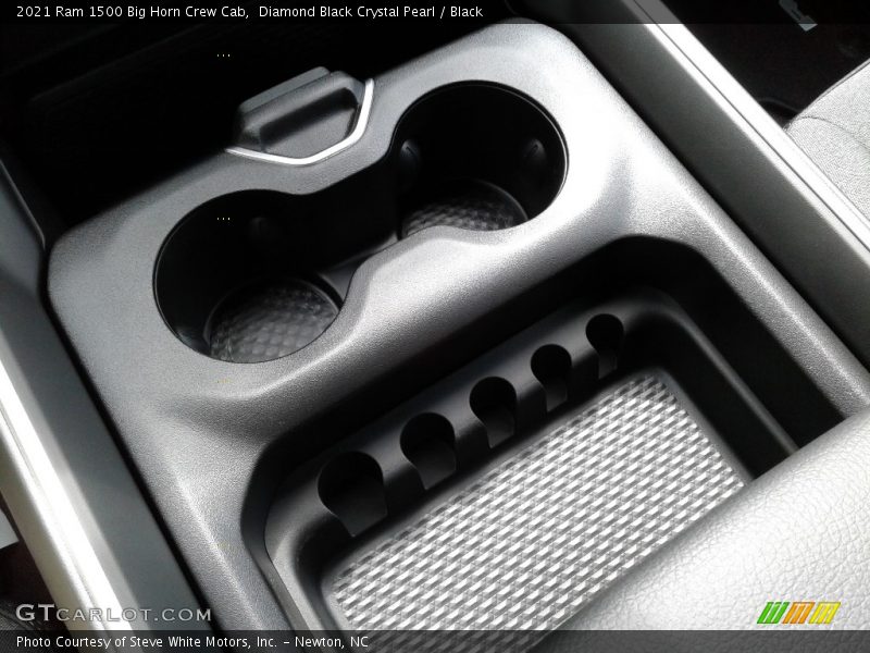 Diamond Black Crystal Pearl / Black 2021 Ram 1500 Big Horn Crew Cab