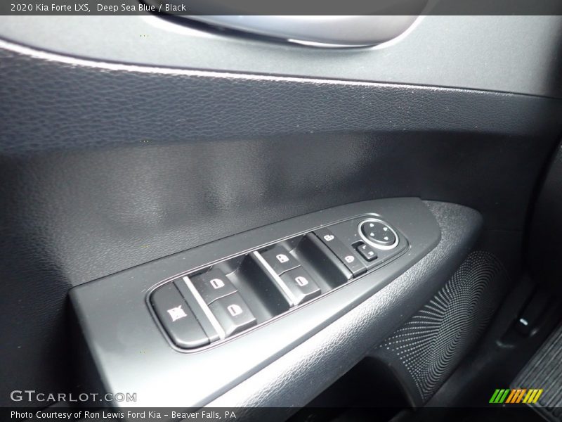 Deep Sea Blue / Black 2020 Kia Forte LXS