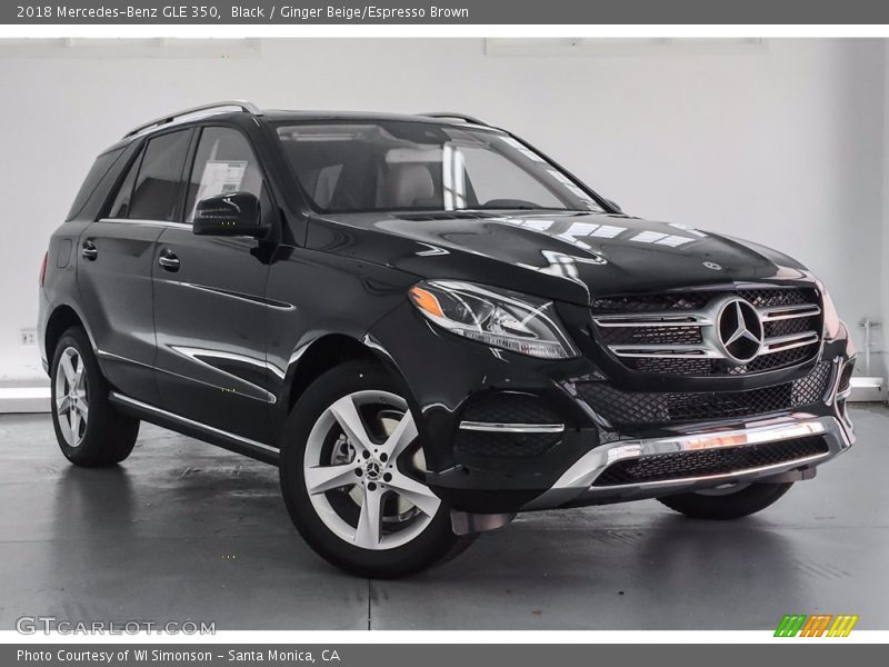 Black / Ginger Beige/Espresso Brown 2018 Mercedes-Benz GLE 350