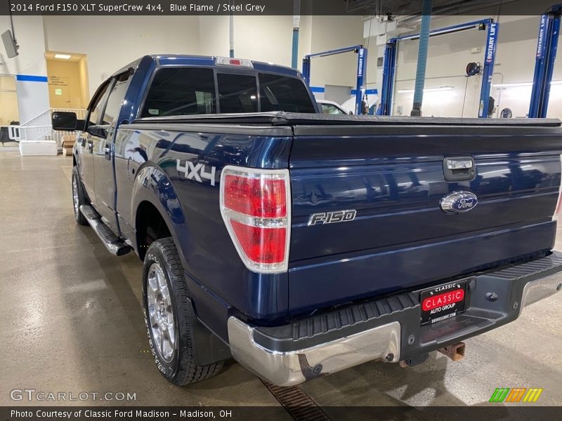 Blue Flame / Steel Grey 2014 Ford F150 XLT SuperCrew 4x4