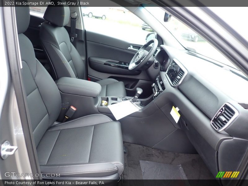 Front Seat of 2022 Sportage EX AWD