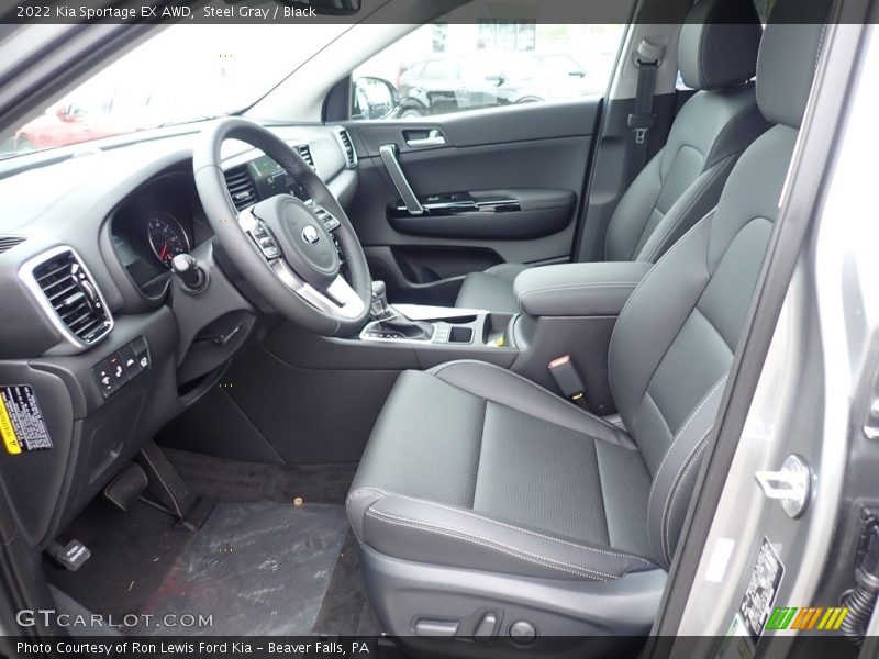 Front Seat of 2022 Sportage EX AWD
