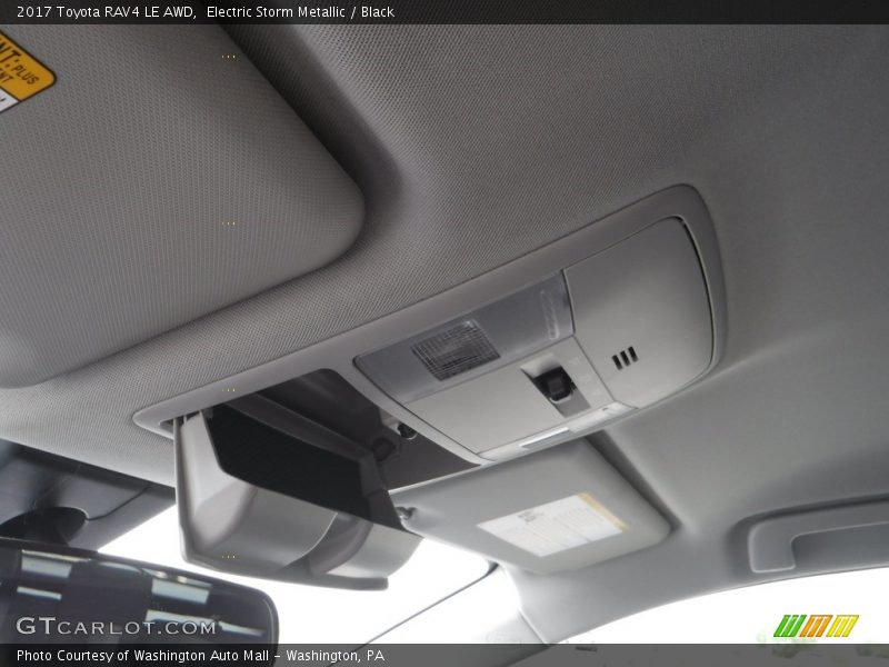 Electric Storm Metallic / Black 2017 Toyota RAV4 LE AWD