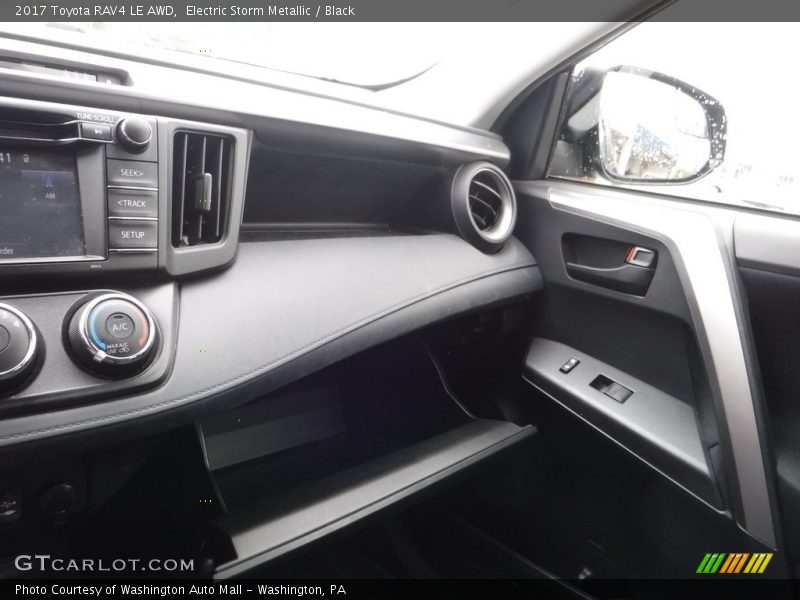Electric Storm Metallic / Black 2017 Toyota RAV4 LE AWD