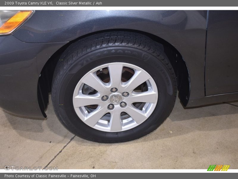 Classic Silver Metallic / Ash 2009 Toyota Camry XLE V6