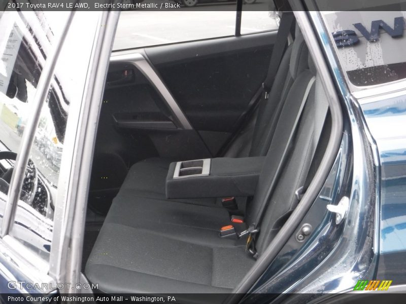 Electric Storm Metallic / Black 2017 Toyota RAV4 LE AWD