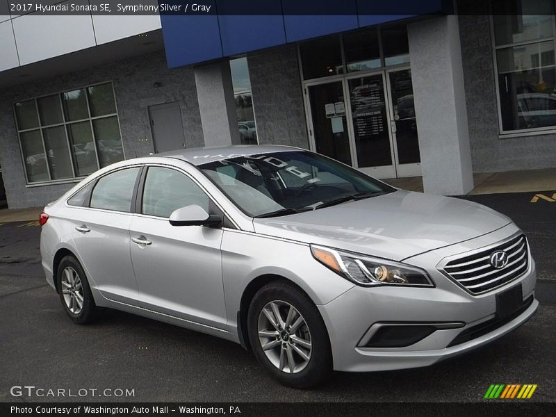 Symphony Silver / Gray 2017 Hyundai Sonata SE