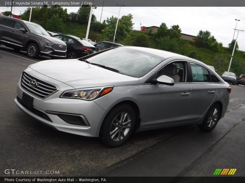 Symphony Silver / Gray 2017 Hyundai Sonata SE