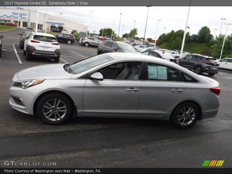 Symphony Silver / Gray 2017 Hyundai Sonata SE