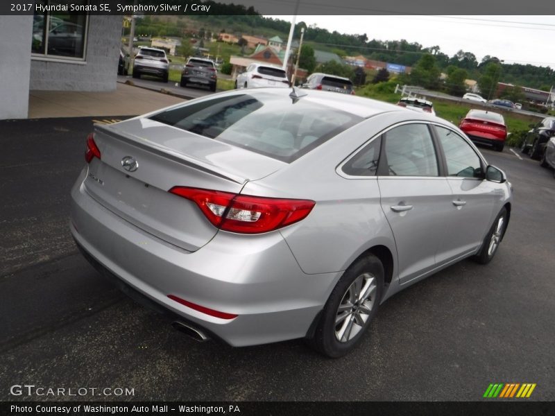 Symphony Silver / Gray 2017 Hyundai Sonata SE