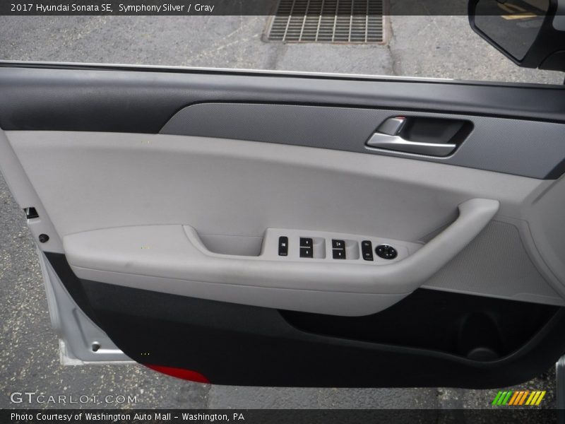 Symphony Silver / Gray 2017 Hyundai Sonata SE