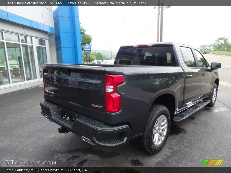 Shadow Gray Metallic / Jet Black 2021 Chevrolet Silverado 1500 RST Crew Cab 4x4