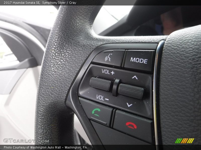 Symphony Silver / Gray 2017 Hyundai Sonata SE
