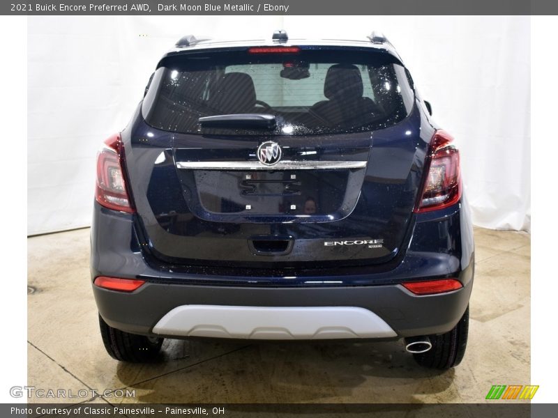 Dark Moon Blue Metallic / Ebony 2021 Buick Encore Preferred AWD