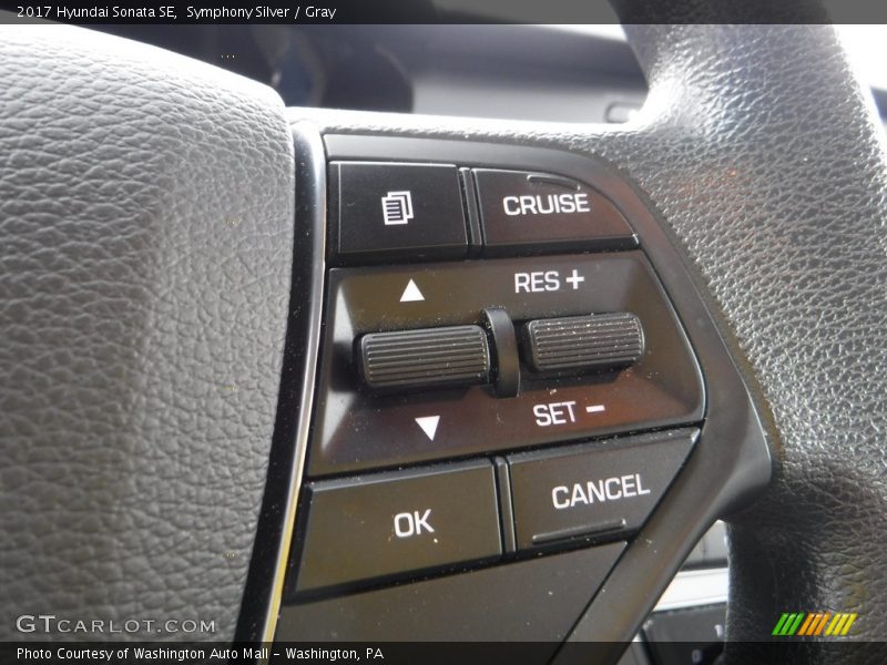 Symphony Silver / Gray 2017 Hyundai Sonata SE