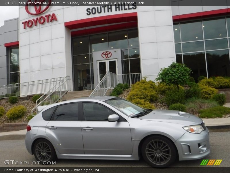 Ice Silver Metallic / WRX Carbon Black 2013 Subaru Impreza WRX Premium 5 Door