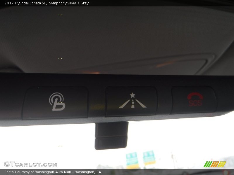 Symphony Silver / Gray 2017 Hyundai Sonata SE