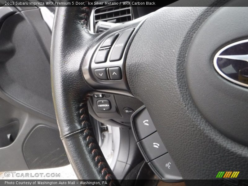 Ice Silver Metallic / WRX Carbon Black 2013 Subaru Impreza WRX Premium 5 Door