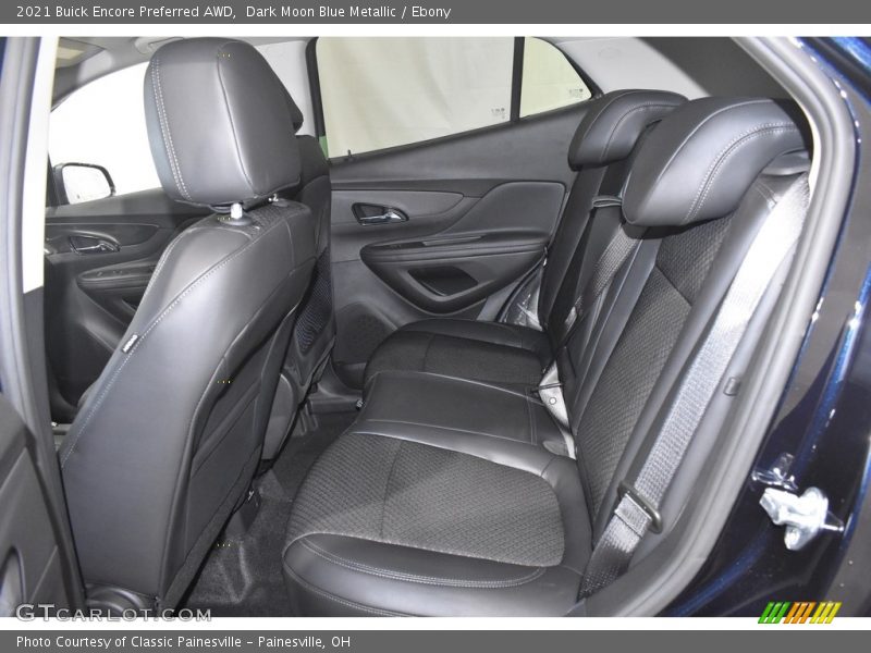 Dark Moon Blue Metallic / Ebony 2021 Buick Encore Preferred AWD