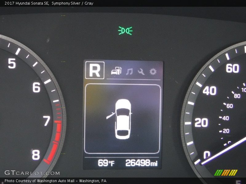 Symphony Silver / Gray 2017 Hyundai Sonata SE