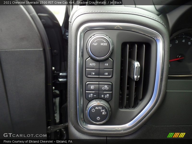 Shadow Gray Metallic / Jet Black 2021 Chevrolet Silverado 1500 RST Crew Cab 4x4