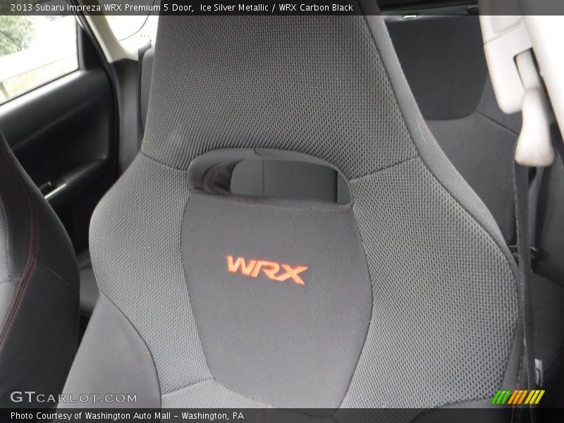 Ice Silver Metallic / WRX Carbon Black 2013 Subaru Impreza WRX Premium 5 Door