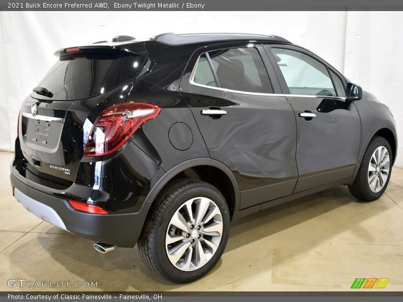 Ebony Twilight Metallic / Ebony 2021 Buick Encore Preferred AWD