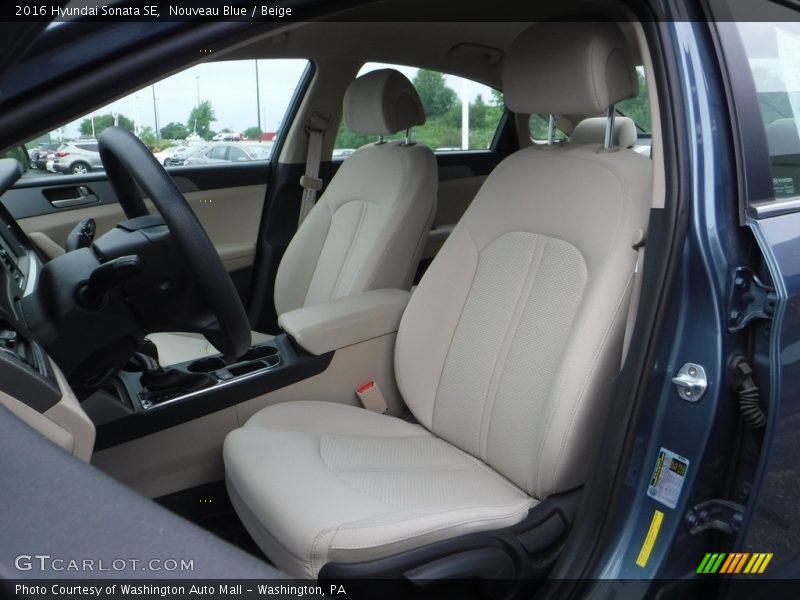 Nouveau Blue / Beige 2016 Hyundai Sonata SE
