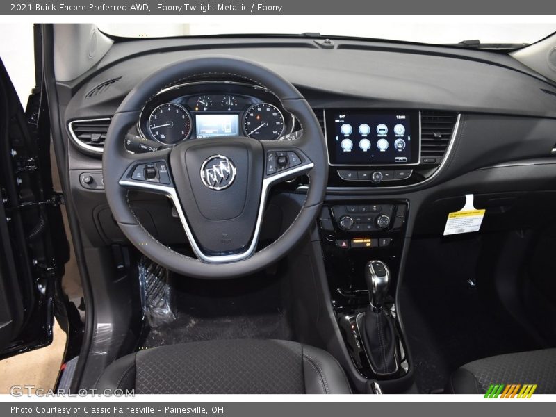 Ebony Twilight Metallic / Ebony 2021 Buick Encore Preferred AWD