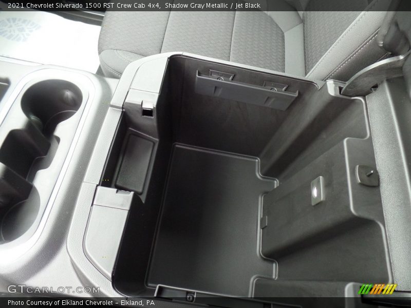 Shadow Gray Metallic / Jet Black 2021 Chevrolet Silverado 1500 RST Crew Cab 4x4