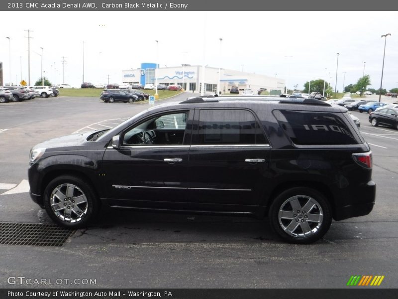 Carbon Black Metallic / Ebony 2013 GMC Acadia Denali AWD