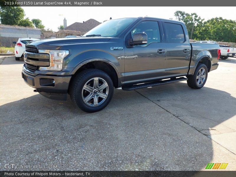 Magnetic / Black 2019 Ford F150 Lariat SuperCrew 4x4