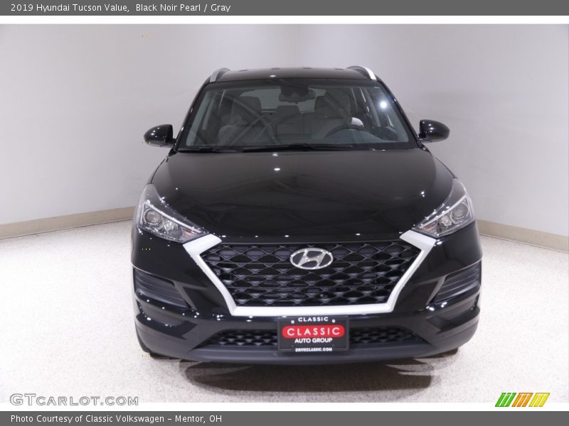 Black Noir Pearl / Gray 2019 Hyundai Tucson Value