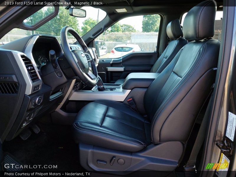 Magnetic / Black 2019 Ford F150 Lariat SuperCrew 4x4