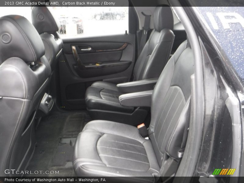 Carbon Black Metallic / Ebony 2013 GMC Acadia Denali AWD