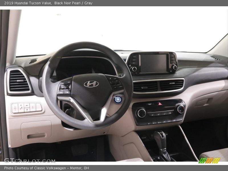 Black Noir Pearl / Gray 2019 Hyundai Tucson Value