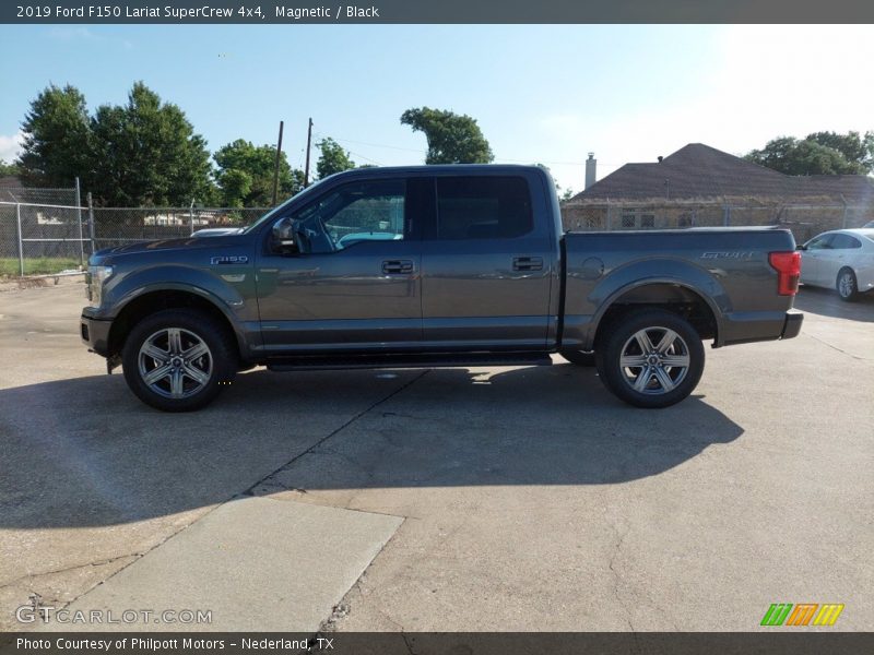 Magnetic / Black 2019 Ford F150 Lariat SuperCrew 4x4