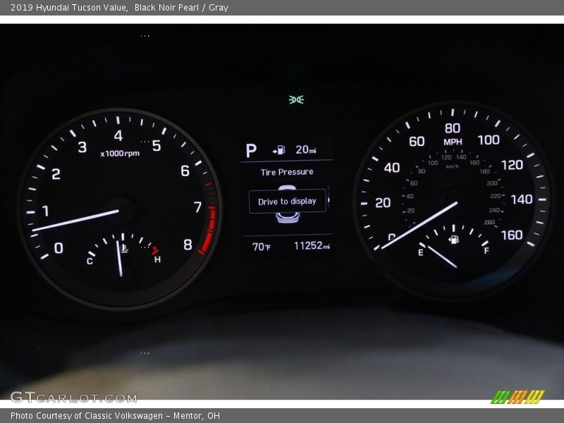 Black Noir Pearl / Gray 2019 Hyundai Tucson Value
