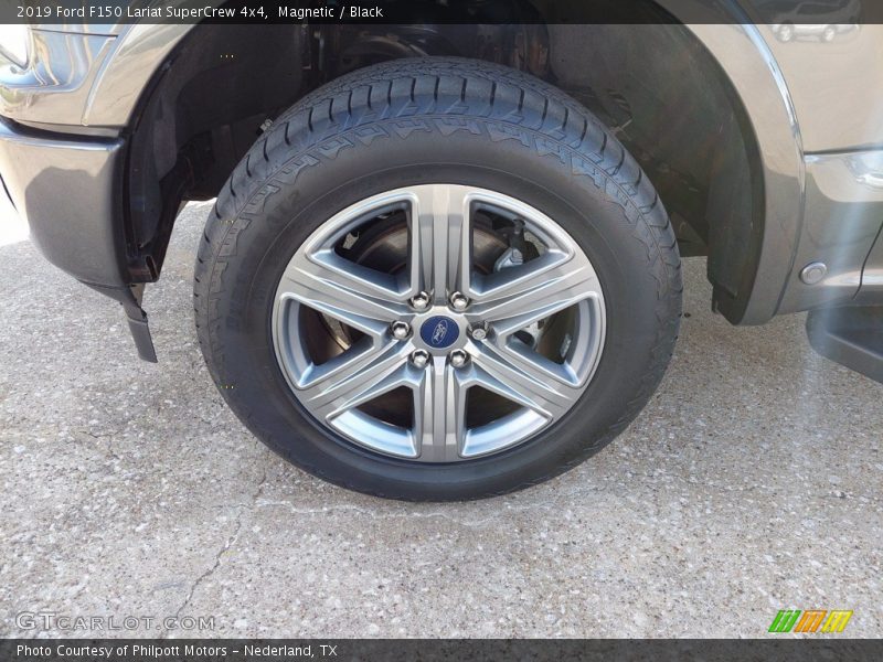 Magnetic / Black 2019 Ford F150 Lariat SuperCrew 4x4