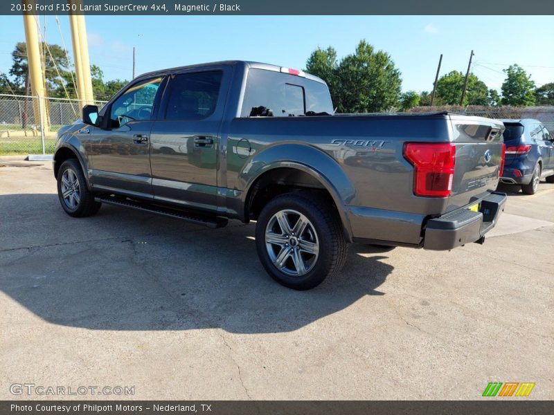 Magnetic / Black 2019 Ford F150 Lariat SuperCrew 4x4