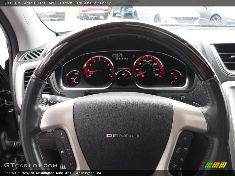 Carbon Black Metallic / Ebony 2013 GMC Acadia Denali AWD